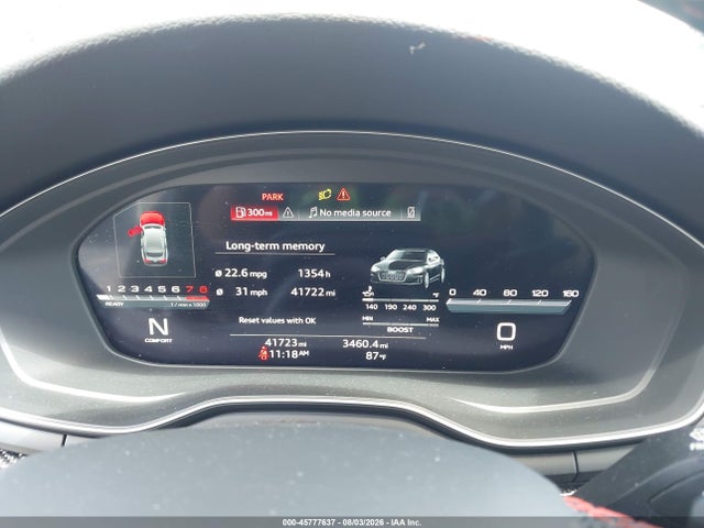 45777637 :رقم المزاد ، WAUC4CF51PA059646 vin ، 2023 Audi S5 Sportback Premium Plus Tfsi Quattro Tiptronic مزاد بيع
