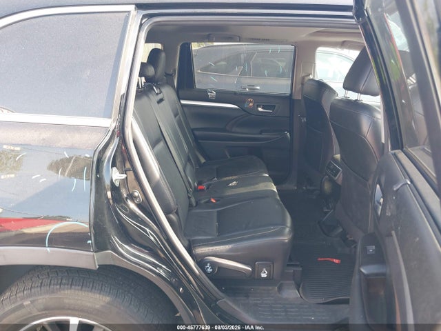 2018 Toyota Highlander Xle მანქანა იყიდება აუქციონზე, vin: 5TDJZRFH1JS845370, აუქციონის ნომერი: 45777639