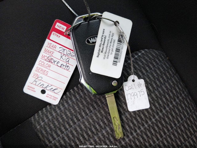 KIA SORENTO LX 2022 5XYRGDLC3NG123521 Image 11