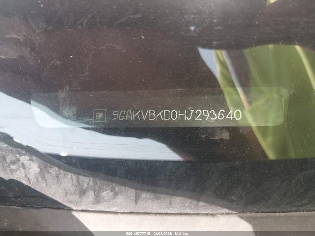 Продаж на аукціоні авто 2017 Buick Enclave Leather, vin: 5GAKVBKD0HJ293640, номер лоту: 45777718