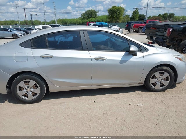 1G1BC5SMXJ7191604 Chevrolet Cruze Ls Auto