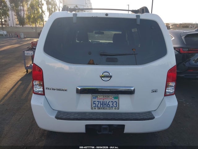 2007 Nissan Pathfinder Se მანქანა იყიდება აუქციონზე, vin: 5N1AR18U87C637987, აუქციონის ნომერი: 45777766