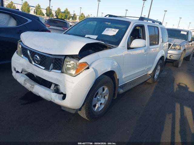 2007 Nissan Pathfinder Se მანქანა იყიდება აუქციონზე, vin: 5N1AR18U87C637987, აუქციონის ნომერი: 45777766