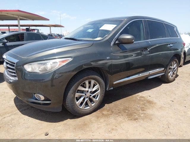 2014 Infiniti Qx60 მანქანა იყიდება აუქციონზე, vin: 5N1AL0MM4EC505341, აუქციონის ნომერი: 45777770