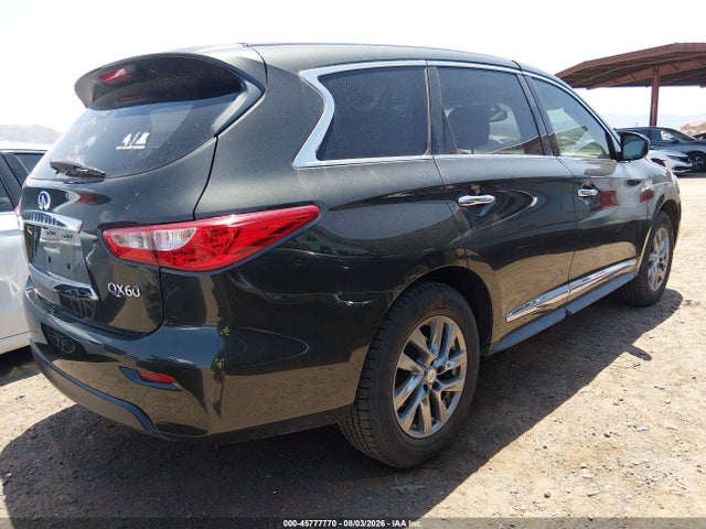 2014 Infiniti Qx60 მანქანა იყიდება აუქციონზე, vin: 5N1AL0MM4EC505341, აუქციონის ნომერი: 45777770