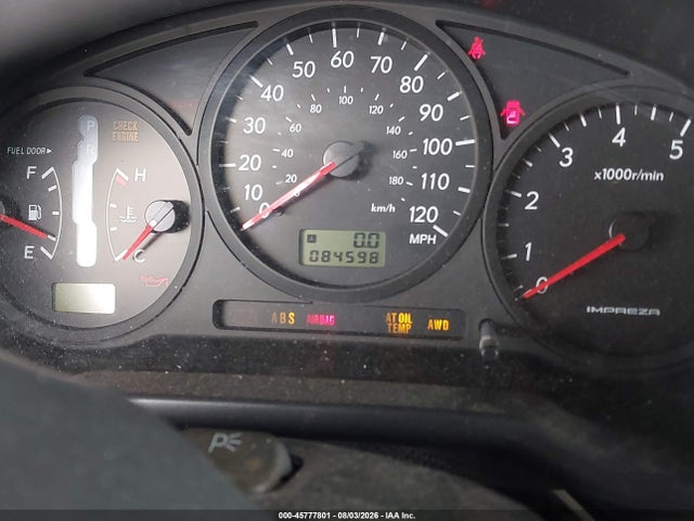 Продаж на аукціоні авто 2006 Subaru Impreza 2.5i, vin: JF1GD67646H526759, номер лоту: 45777801