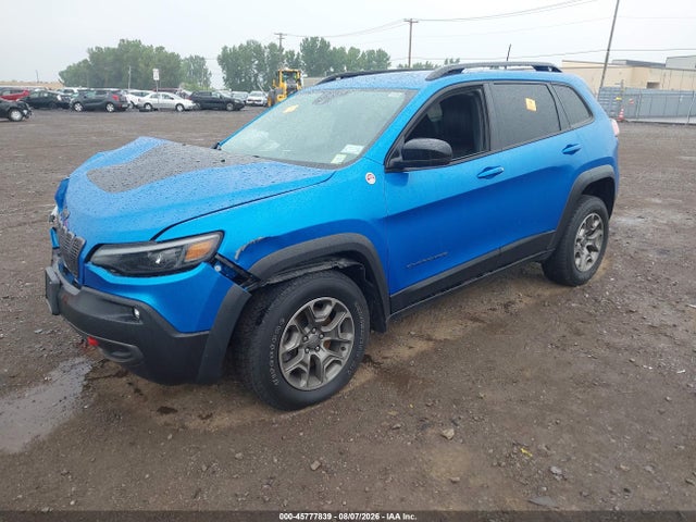 2022 Jeep Cherokee Trailhawk 4x4 მანქანა იყიდება აუქციონზე, vin: 1C4PJMBX6ND531278, აუქციონის ნომერი: 45777839