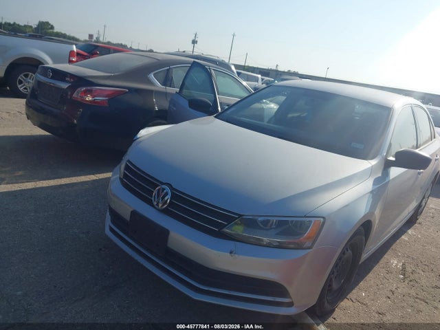 45777841 :رقم المزاد ، 3VW2K7AJ9FM357702 vin ، 2015 Volkswagen Jetta 2.0l S مزاد بيع