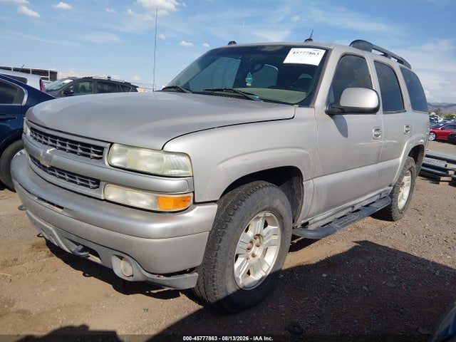 2005 Chevrolet Tahoe Z71 მანქანა იყიდება აუქციონზე, vin: 1GNEK13T05R137249, აუქციონის ნომერი: 45777863