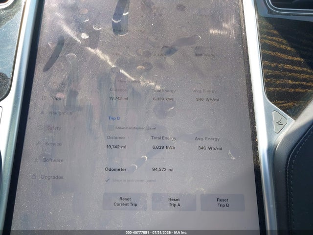 Aukcja sprzedaży 2018 Tesla Model S 100d/75d/p100d, vin: 5YJSA1E27JF244799, numer aukcji: 45777881