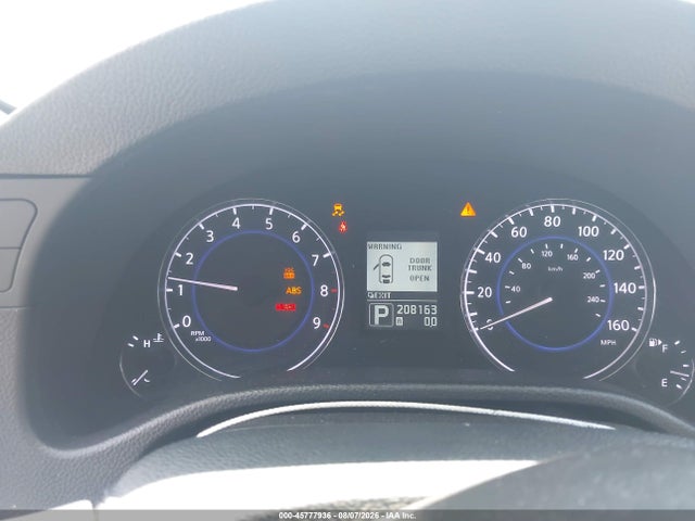 2010 Infiniti G37 Journey მანქანა იყიდება აუქციონზე, vin: JN1CV6AP3AM408079, აუქციონის ნომერი: 45777936