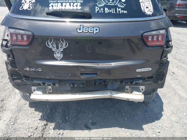 Aukcja sprzedaży 2018 Jeep Compass Latitude 4x4, vin: 3C4NJDBB1JT492583, numer aukcji: 45777978