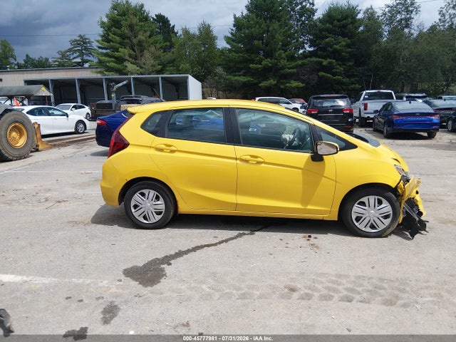 2019 Honda Fit Lx მანქანა იყიდება აუქციონზე, vin: 3HGGK5H40KM706383, აუქციონის ნომერი: 45777981