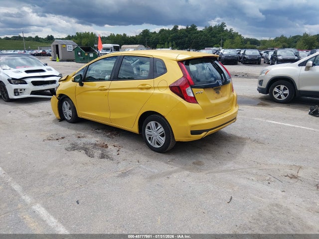 2019 Honda Fit Lx მანქანა იყიდება აუქციონზე, vin: 3HGGK5H40KM706383, აუქციონის ნომერი: 45777981