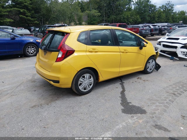 2019 Honda Fit Lx მანქანა იყიდება აუქციონზე, vin: 3HGGK5H40KM706383, აუქციონის ნომერი: 45777981