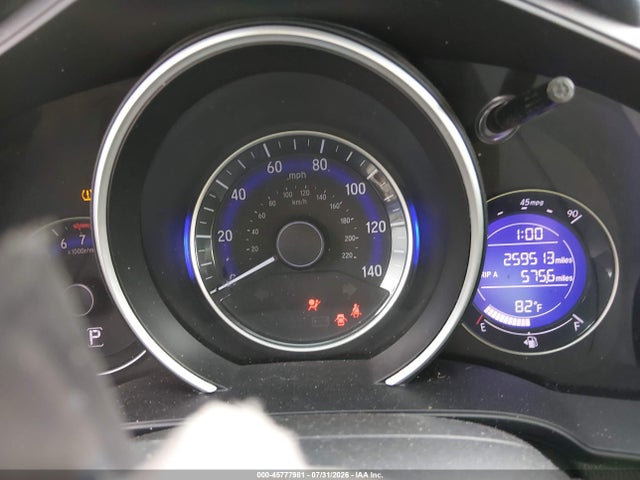 2019 Honda Fit Lx მანქანა იყიდება აუქციონზე, vin: 3HGGK5H40KM706383, აუქციონის ნომერი: 45777981