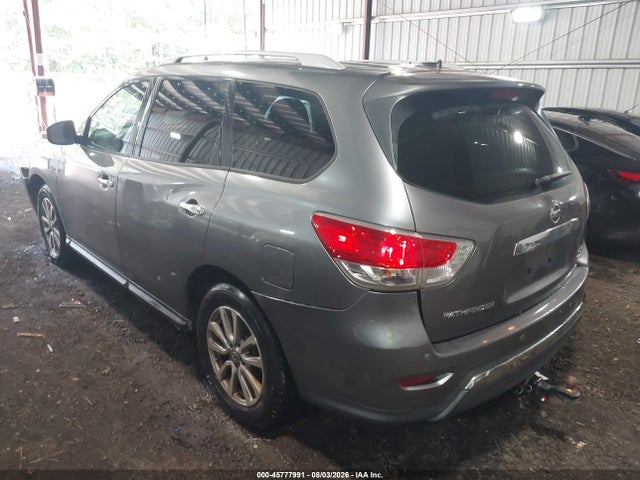 2015 Nissan Pathfinder Platinum/s/sl/sv მანქანა იყიდება აუქციონზე, vin: 5N1AR2MM6FC653566, აუქციონის ნომერი: 45777991