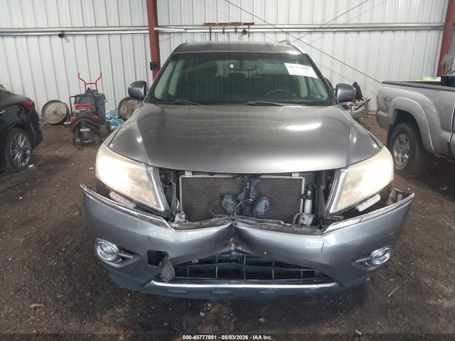 2015 Nissan Pathfinder Platinum/s/sl/sv მანქანა იყიდება აუქციონზე, vin: 5N1AR2MM6FC653566, აუქციონის ნომერი: 45777991