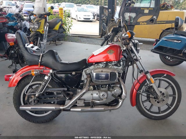 1982 Harley-davidson Xlh მანქანა იყიდება აუქციონზე, vin: 1HD1CAH12CY111054, აუქციონის ნომერი: 45778003