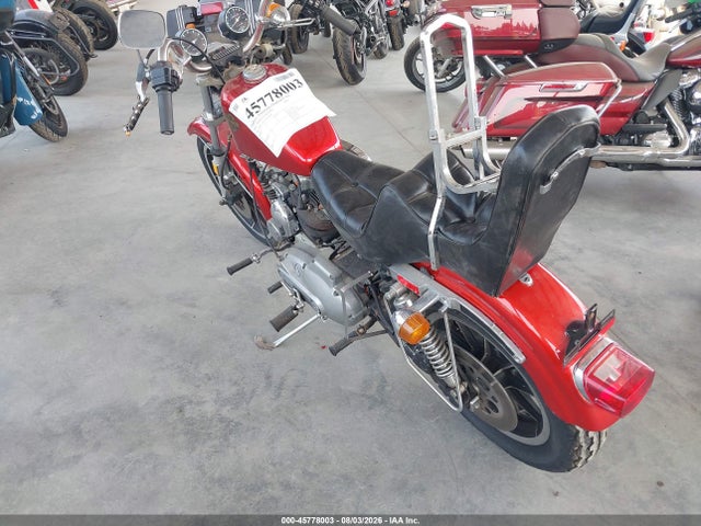 1982 Harley-davidson Xlh მანქანა იყიდება აუქციონზე, vin: 1HD1CAH12CY111054, აუქციონის ნომერი: 45778003