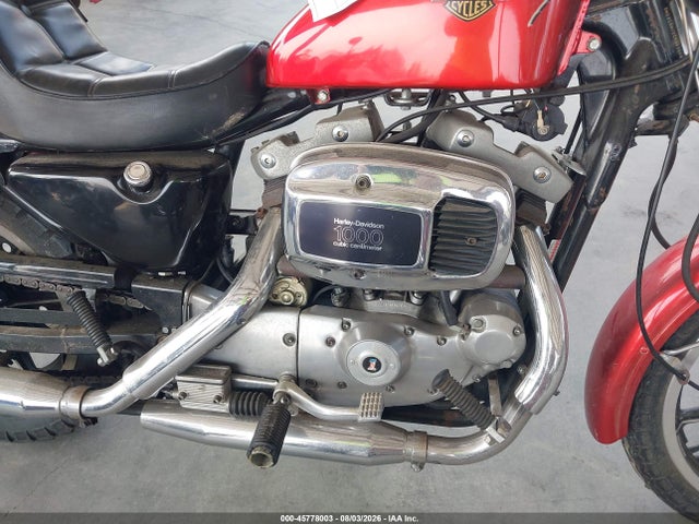 1982 Harley-davidson Xlh მანქანა იყიდება აუქციონზე, vin: 1HD1CAH12CY111054, აუქციონის ნომერი: 45778003