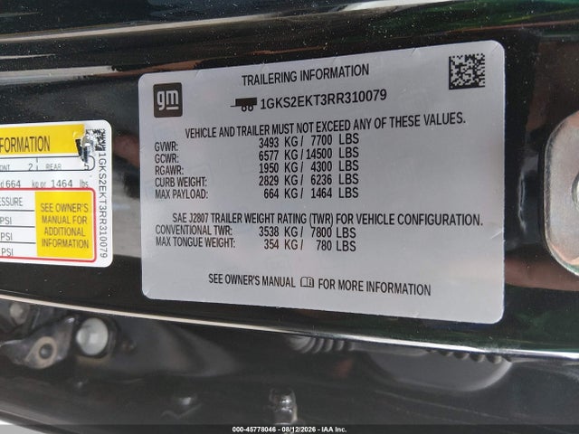 GMC Yukon 4wd Denali Ultimate 2024 1GKS2EKT3RR310079 Image 9