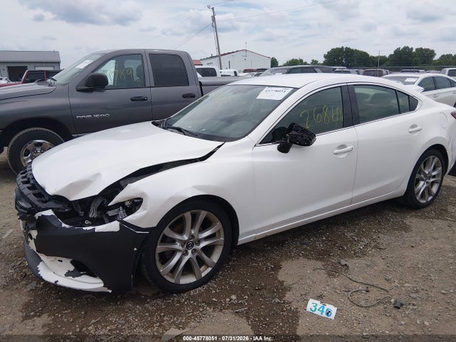 2014 Mazda Mazda6 I Touring მანქანა იყიდება აუქციონზე, vin: JM1GJ1V6XE1126348, აუქციონის ნომერი: 45778051