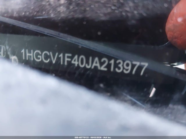 Honda ACCORD EX 2018 1HGCV1F40JA213977 Image 9