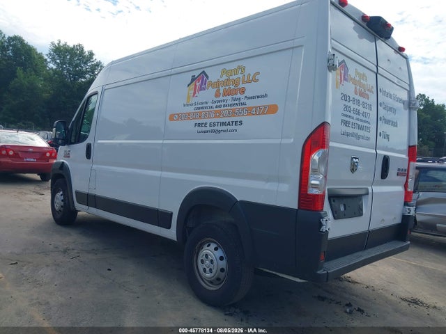 2020 Ram Promaster 1500 High Roof 136 Wb მანქანა იყიდება აუქციონზე, vin: 3C6TRVBG2LE125434, აუქციონის ნომერი: 45778134