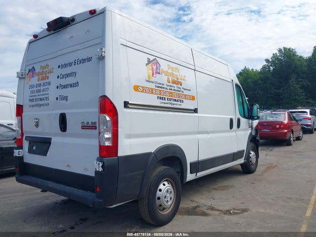 2020 Ram Promaster 1500 High Roof 136 Wb მანქანა იყიდება აუქციონზე, vin: 3C6TRVBG2LE125434, აუქციონის ნომერი: 45778134