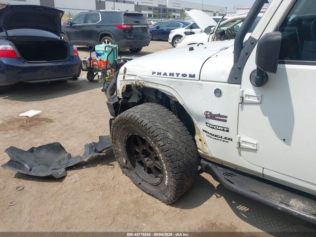 Продажа на аукционе авто 2015 Jeep Wrangler Unlimited Sport, vin: 1C4BJWDG4FL545772, номер лота: 45778245