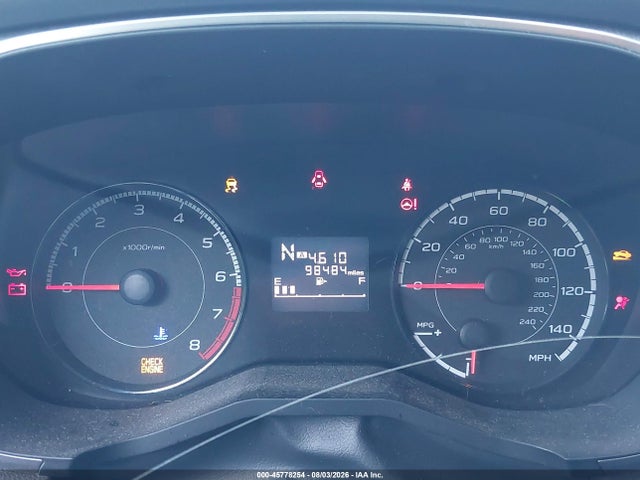 Aukcja sprzedaży 2019 Subaru Impreza 2.0i Premium, vin: 4S3GTAC69K3741714, numer aukcji: 45778254