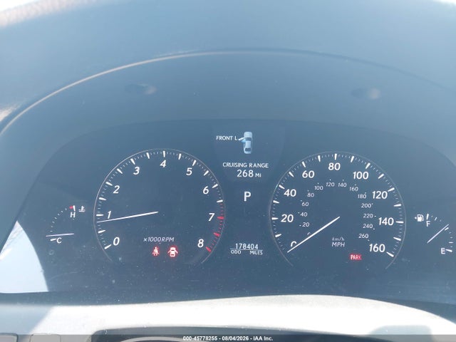 2007 Lexus Ls 460 მანქანა იყიდება აუქციონზე, vin: JTHBL46F475005202, აუქციონის ნომერი: 45778255