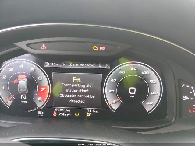 Aukcja sprzedaży 2021 Audi Q7 Premium Plus 45 Tfsi Quattro Tiptronic, vin: WA1LJAF77MD037558, numer aukcji: 45778284
