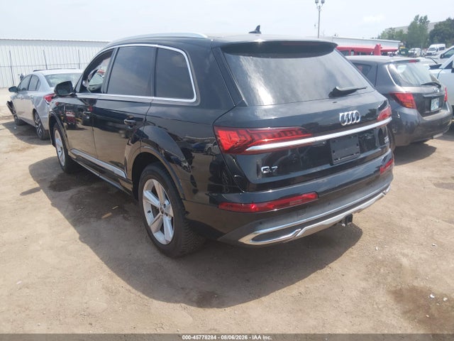 Aukcja sprzedaży 2021 Audi Q7 Premium Plus 45 Tfsi Quattro Tiptronic, vin: WA1LJAF77MD037558, numer aukcji: 45778284