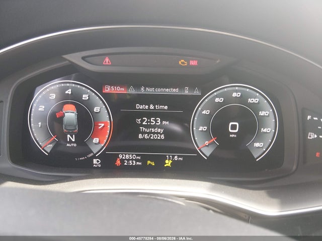 Aukcja sprzedaży 2021 Audi Q7 Premium Plus 45 Tfsi Quattro Tiptronic, vin: WA1LJAF77MD037558, numer aukcji: 45778284