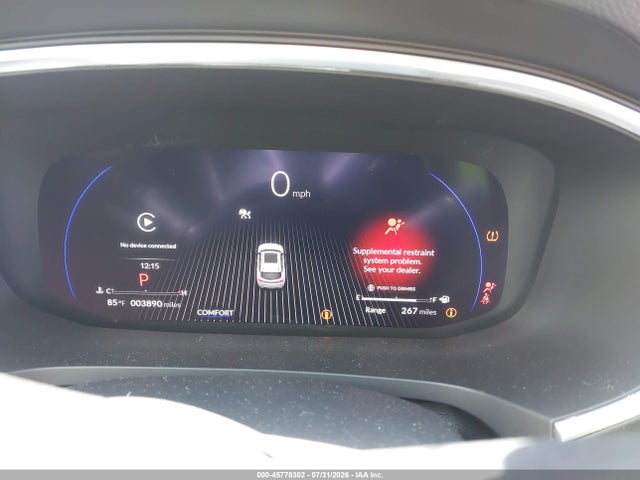 45778302 :رقم المزاد ، 5J8YE1H36TL020606 vin ، 2026 Acura Mdx Standard مزاد بيع
