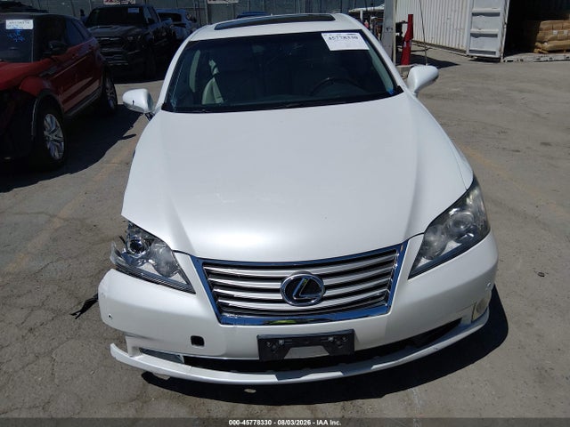 45778330 :رقم المزاد ، JTHBK1EG7C2510965 vin ، 2012 Lexus Es 350 مزاد بيع