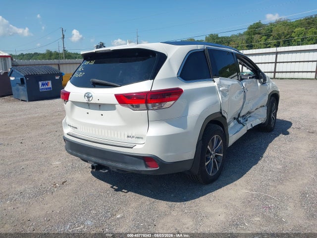 Продажа на аукционе авто 2018 Toyota Highlander Xle, vin: 5TDJZRFH0JS556707, номер лота: 45778343