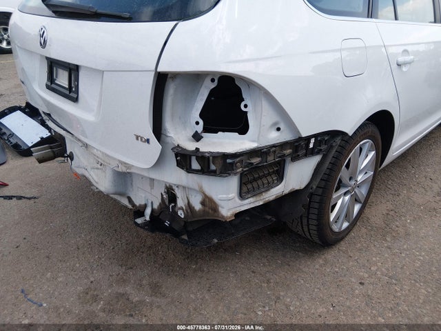 2014 Volkswagen Jetta Sportwagen 2.0l Tdi მანქანა იყიდება აუქციონზე, vin: 3VWPL7AJ5EM623508, აუქციონის ნომერი: 45778363