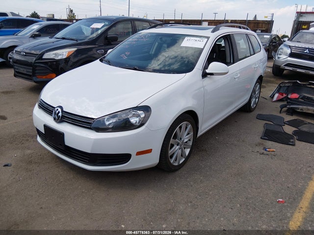 2014 Volkswagen Jetta Sportwagen 2.0l Tdi მანქანა იყიდება აუქციონზე, vin: 3VWPL7AJ5EM623508, აუქციონის ნომერი: 45778363