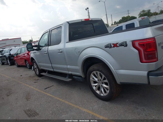 45778388 :رقم المزاد ، 1FTFW1EG9GFB22755 vin ، 2016 Ford F-150 Lariat مزاد بيع