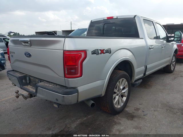 45778388 :رقم المزاد ، 1FTFW1EG9GFB22755 vin ، 2016 Ford F-150 Lariat مزاد بيع