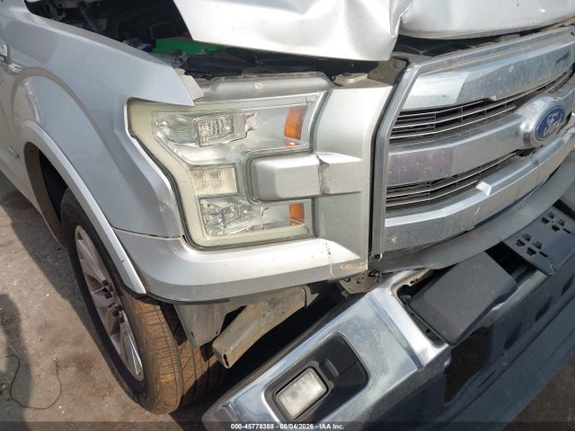 45778388 :رقم المزاد ، 1FTFW1EG9GFB22755 vin ، 2016 Ford F-150 Lariat مزاد بيع