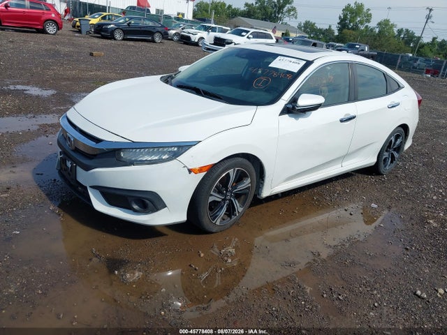 Продажа на аукционе авто 2017 Honda Civic Touring, vin: 2HGFC1F96HH639182, номер лота: 45778408