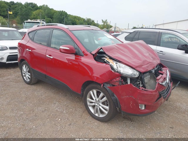 45778427 :رقم المزاد ، KM8JU3AC0DU547685 vin ، 2013 Hyundai Tucson Limited مزاد بيع