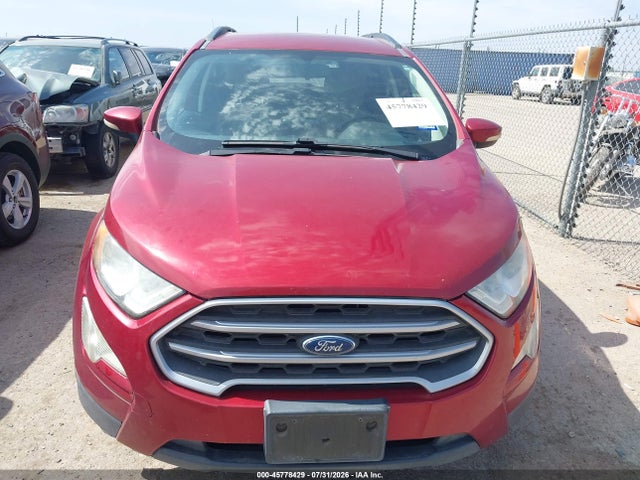 45778429 :رقم المزاد ، MAJ3S2GE1MC408893 vin ، 2021 Ford Ecosport Se مزاد بيع
