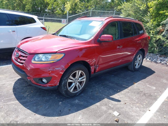 45778453 :رقم المزاد ، 5XYZK4AG6BG052797 vin ، 2011 Hyundai Santa Fe Limited V6 مزاد بيع