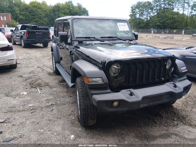 45778463 :رقم المزاد ، 1C4HJXDG3KW653194 vin ، 2019 Jeep Wrangler Unlimited Sport S 4x4 مزاد بيع