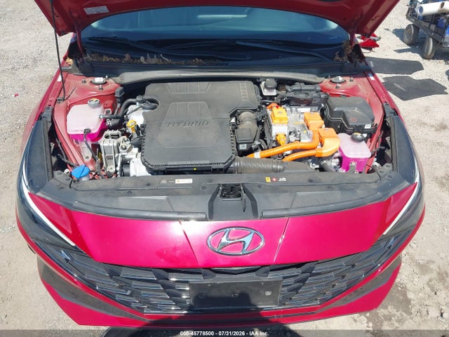 45778500 :رقم المزاد ، KMHLN4AJ8PU057123 vin ، 2023 Hyundai Elantra Hybrid Limited مزاد بيع